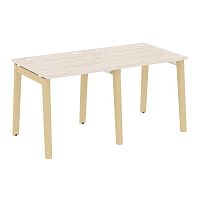 Рабочая станция, опоры - массив дерева глубиной 800 мм ONIX WOOD