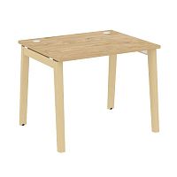 Стол писменый, опоры - массив дерева глубиной 800 мм ONIX WOOD