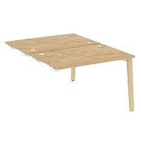 Стол-приставка двойной к опорным элементам глубиной 1635 мм ОНИКС ВУД / ONIX WOOD