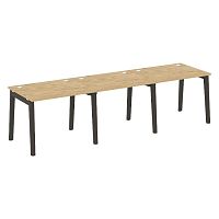 Рабочая станция, опоры - массив дерева глубиной 800 мм ONIX WOOD