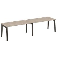 Рабочая станция, опоры - массив дерева глубиной 800 мм ONIX WOOD