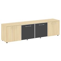 Тумба модульная со стеклом в раме LT-TS 4.5 Black YALTA
