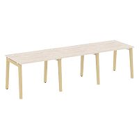 Рабочая станция, опоры - массив дерева глубиной 800 мм ONIX WOOD