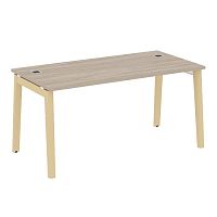 Стол руководителя, опоры - массив дерева ОНИКС ДИРЕКТ / ONIX DIRECT WOOD