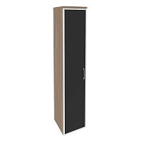 Шкаф со стеклом лакобель black в раме л/пр ОНИКС O.SU-1.10R/L Black, O.SU-1.10R/R Black