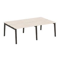 Рабочая станция, опоры - массив дерева глубиной 1475 мм ONIX WOOD