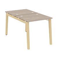 Рабочая станция, опоры - массив дерева глубиной 1475 мм ONIX WOOD