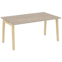 Стол переговорный (1 столешница), опоры - массив дерева ONIX WOOD