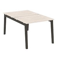 Рабочая станция, опоры - массив дерева глубиной 1635 мм ONIX WOOD