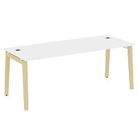 Стол руководителя, опоры - массив дерева ONIX DIRECT WOOD