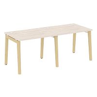 Рабочая станция, опоры - массив дерева глубиной 800 мм ONIX WOOD