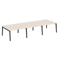 Рабочая станция, опоры - массив дерева глубиной 1475 мм ONIX WOOD