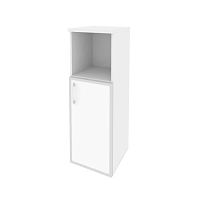 Шкаф со стеклом лакобель white в раме л/пр ОНИКС O.SU-2.2R/L White, O.SU-2.2R/R White