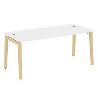 Стол руководителя, опоры - массив дерева ONIX DIRECT WOOD