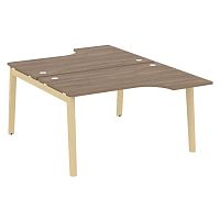 Рабочая станция, опоры - массив дерева глубиной 1995 мм ОНИКС ВУД / ONIX WOOD OW.D.SA-1, OW.D.SA-2