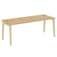 Стол руководителя, опоры - массив дерева ONIX DIRECT WOOD