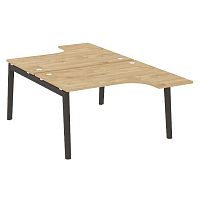 Рабочая станция, опоры - массив дерева глубиной 2395 мм ОНИКС ВУД / ONIX WOOD OW.D.SA-3, OW.D.SA-4