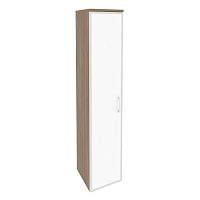 Шкаф со стеклом лакобель white в раме л/пр ОНИКС O.SU-1.10R/L White, O.SU-1.10R/R White