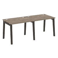 Рабочая станция, опоры - массив дерева глубиной 800 мм ONIX WOOD