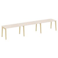 Рабочая станция, опоры - массив дерева глубиной 720 мм ONIX WOOD