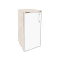 Шкаф со стеклом лакобель white в раме л/пр ОНИКС O.SU-3.2R/L White, O.SU-3.2R/R White