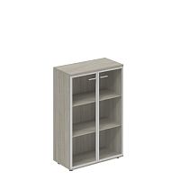 Шкаф средний со стеклом в раме, ХДФ WN.801.OD.AL, WN.801.OL.AL WING