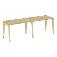 Рабочая станция, опоры - массив дерева глубиной 720 мм ОНИКС ВУД / ONIX WOOD