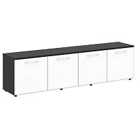 Тумба модульная со стеклом в раме LT-TS 4.6 White ЯЛТА / YALTA