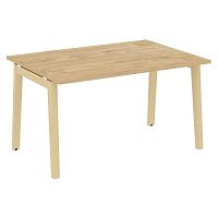 Стол переговорный (1 столешница), опоры - массив дерева ONIX WOOD
