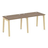 Рабочая станция, опоры - массив дерева глубиной 720 мм ONIX WOOD