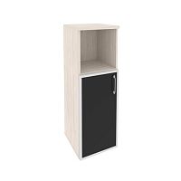 Шкаф со стеклом лакобель black в раме л/пр ОНИКС O.SU-2.2R/L Black, O.SU-2.2R/R Black