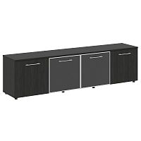Тумба модульная со стеклом в раме LT-TS 4.5 Black ЯЛТА / YALTA