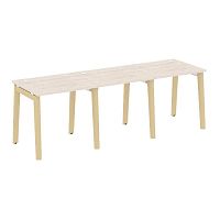 Рабочая станция, опоры - массив дерева глубиной 720 мм ONIX WOOD