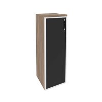 Шкаф со стеклом лакобель black в раме л/пр ОНИКС O.SU-2.4R/L Black, O.SU-2.4R/R Black