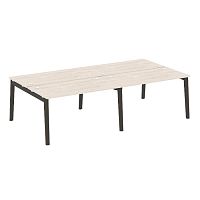 Рабочая станция, опоры - массив дерева глубиной 1475 мм ONIX WOOD