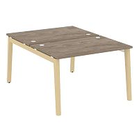 Рабочая станция, опоры - массив дерева глубиной 1635 мм ОНИКС ВУД / ONIX WOOD