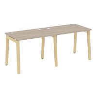 Рабочая станция, опоры - массив дерева глубиной 720 мм ONIX WOOD