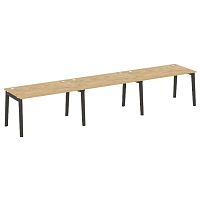 Рабочая станция, опоры - массив дерева глубиной 800 мм ONIX WOOD
