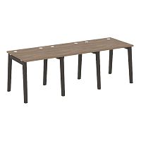 Рабочая станция, опоры - массив дерева глубиной 800 мм ONIX WOOD