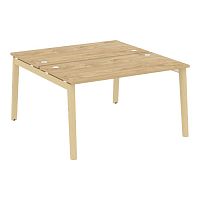 Рабочая станция, опоры - массив дерева глубиной 1475 мм ONIX WOOD