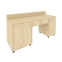 Стол с тумбами и бортиком LIGHT С-СТ-170  (Л/Пр)