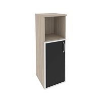 Шкаф со стеклом лакобель black в раме л/пр ОНИКС O.SU-2.2R/L Black, O.SU-2.2R/R Black