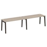Рабочая станция, опоры - массив дерева глубиной 720 мм ONIX WOOD