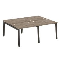 Рабочая станция, опоры - массив дерева глубиной 1635 мм ONIX WOOD
