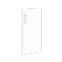 Дверь стеклянная в рамке Lacobel LT-S3R Л/Пр White YALTA