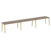 Рабочая станция, опоры - массив дерева глубиной 720 мм ONIX WOOD
