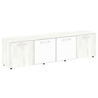 Тумба модульная со стеклом в раме LT-TS 4.5 White ЯЛТА / YALTA