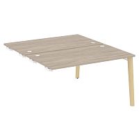 Стол-приставка двойной к опорным элементам глубиной 1635 мм ONIX WOOD