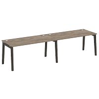 Рабочая станция, опоры - массив дерева глубиной 800 мм ONIX WOOD