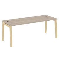 Стол руководителя, опоры - массив дерева ONIX DIRECT WOOD